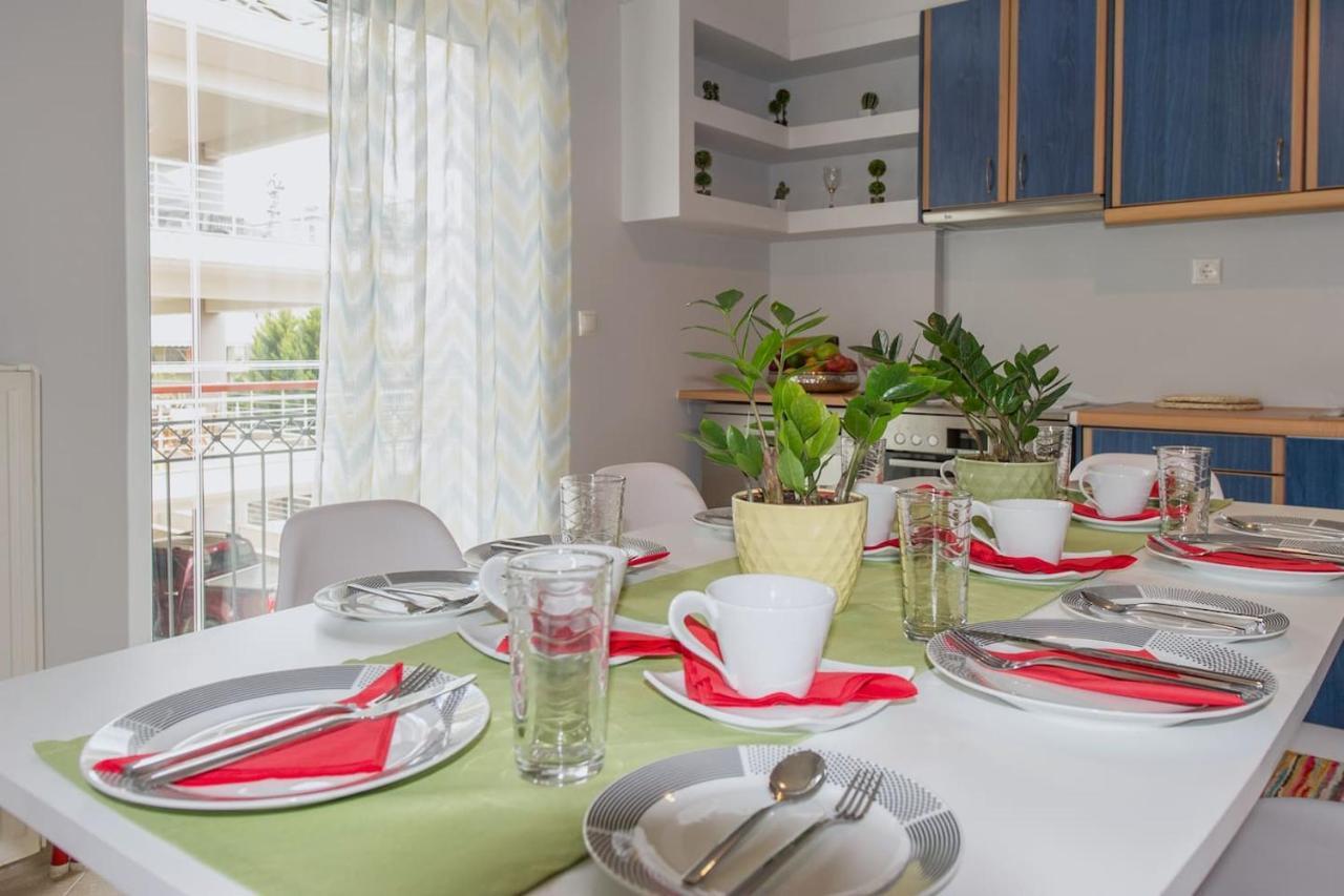 Thano'S Stylish Flat Just 150M To The Beach Farai Экстерьер фото